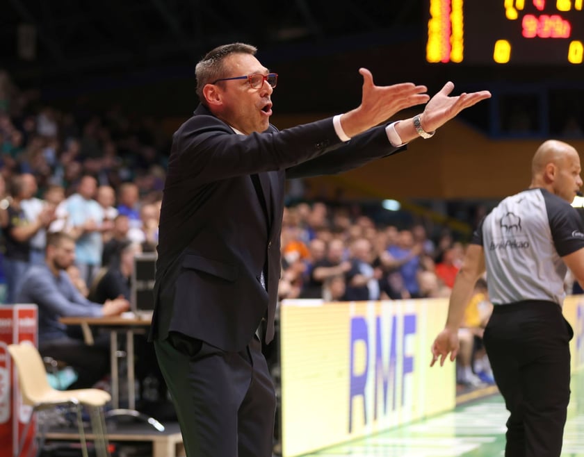 Śląsk Wrocław - Stal Ostrów Wielkopolski, 9 maja 2024, hala Orbita