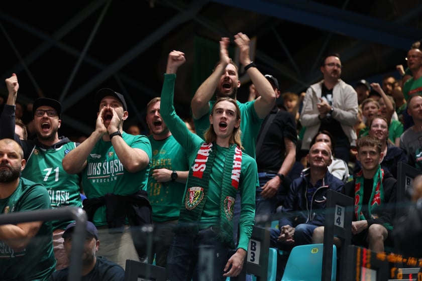 Śląsk Wrocław - Stal Ostrów Wielkopolski, 9 maja 2024, hala Orbita