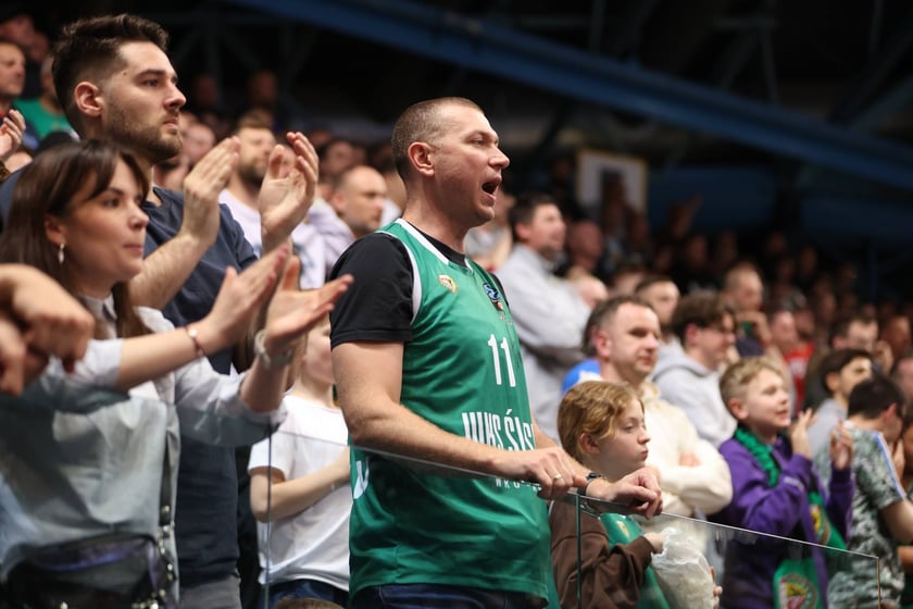 Śląsk Wrocław - Stal Ostrów Wielkopolski, 9 maja 2024, hala Orbita