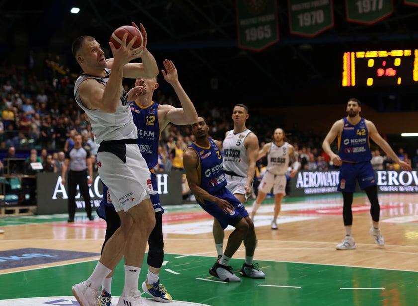 Śląsk Wrocław - Stal Ostrów Wielkopolski, 9 maja 2024, hala Orbita