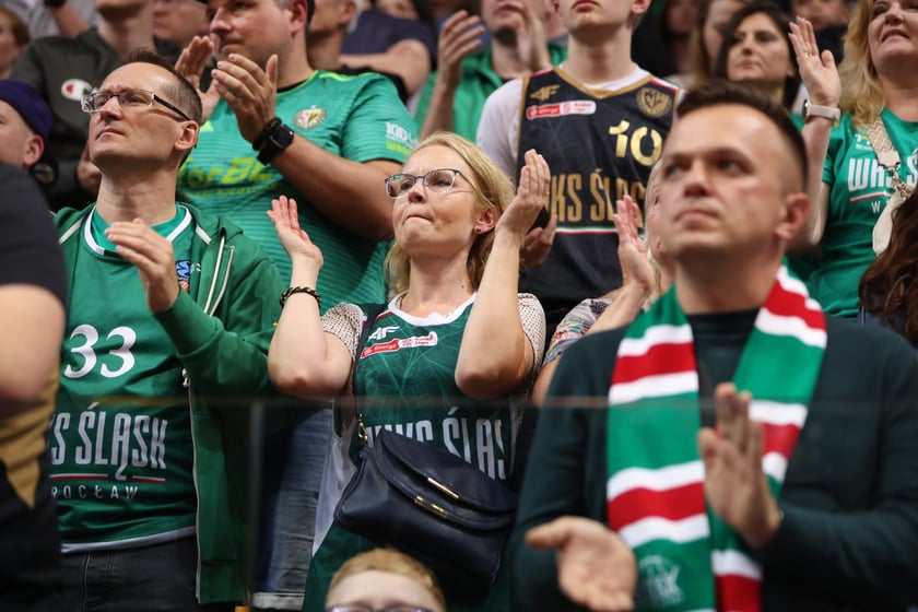 Śląsk Wrocław - Stal Ostrów Wielkopolski, 9 maja 2024, hala Orbita