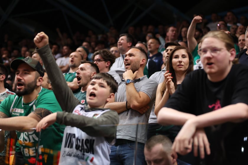 Śląsk Wrocław - Stal Ostrów Wielkopolski, 9 maja 2024, hala Orbita