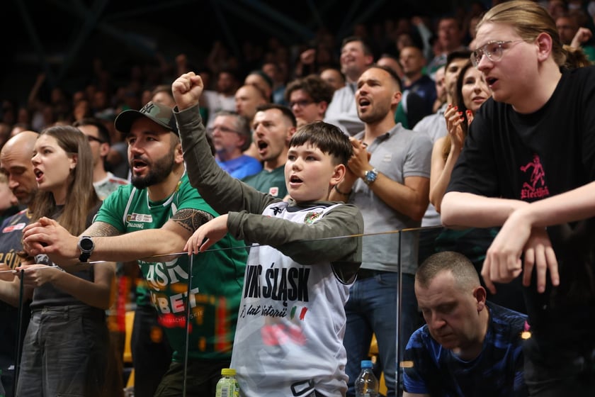 Śląsk Wrocław - Stal Ostrów Wielkopolski, 9 maja 2024, hala Orbita