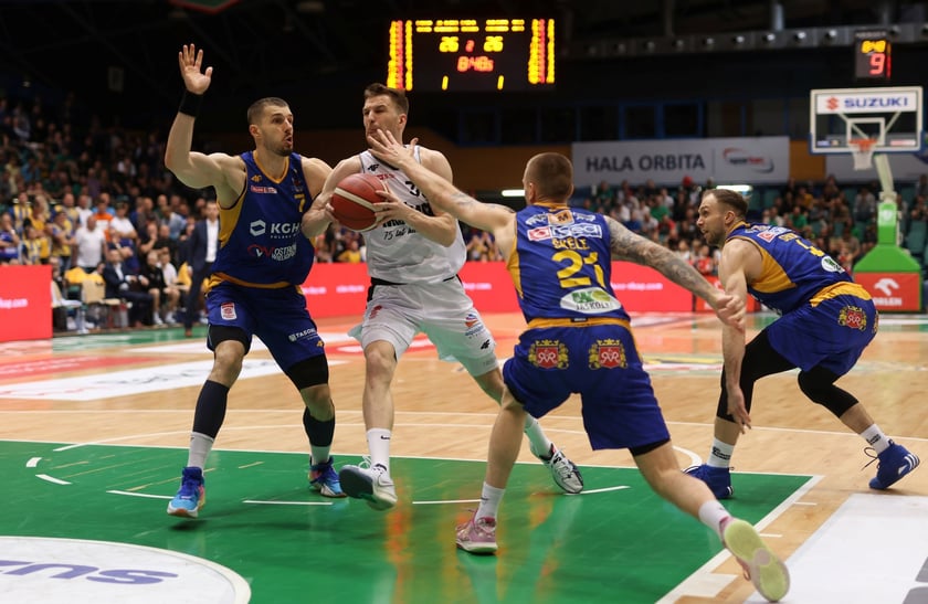 Śląsk Wrocław - Stal Ostrów Wielkopolski, 9 maja 2024, hala Orbita