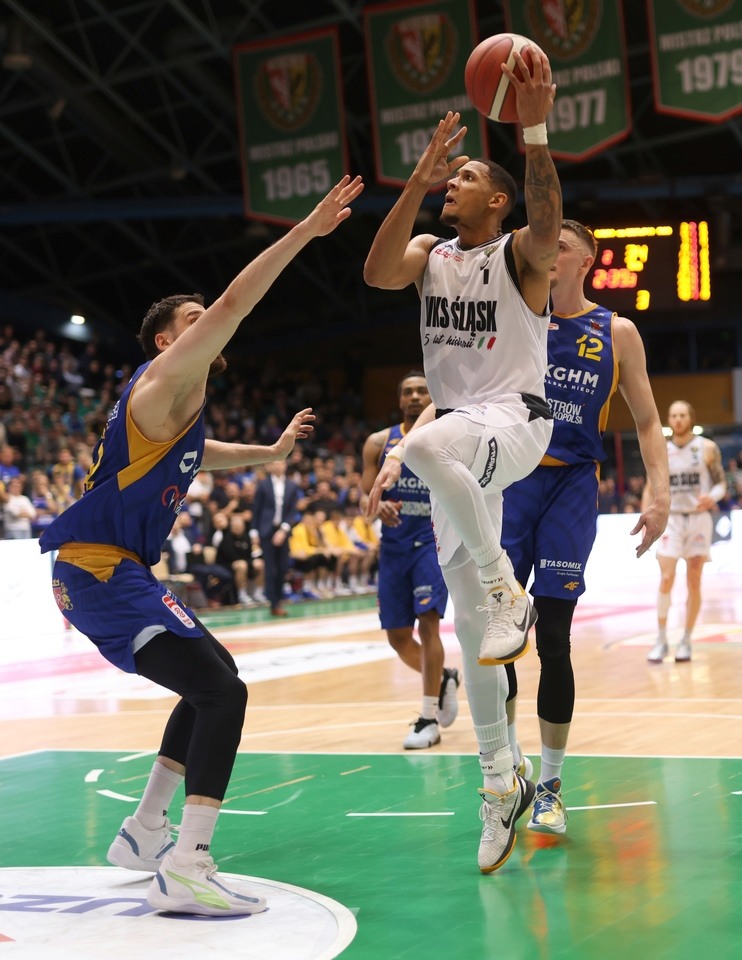 Śląsk Wrocław - Stal Ostrów Wielkopolski, 9 maja 2024, hala Orbita