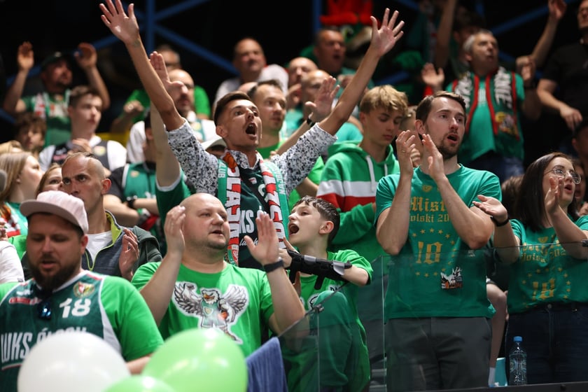 Śląsk Wrocław - Stal Ostrów Wielkopolski, 9 maja 2024, hala Orbita