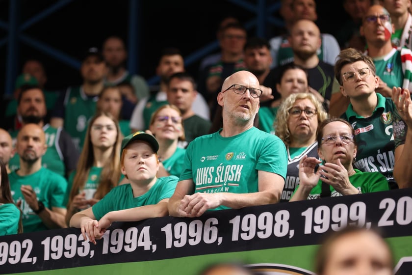 Śląsk Wrocław - Stal Ostrów Wielkopolski, 9 maja 2024, hala Orbita