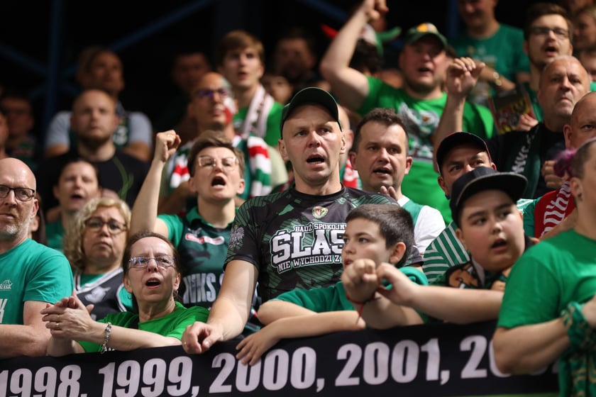 Śląsk Wrocław - Stal Ostrów Wielkopolski, 9 maja 2024, hala Orbita