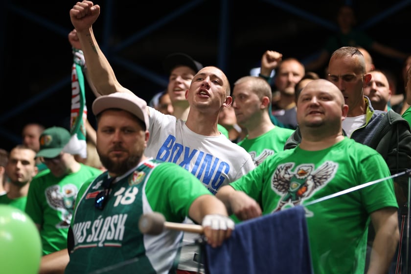 Śląsk Wrocław - Stal Ostrów Wielkopolski, 9 maja 2024, hala Orbita
