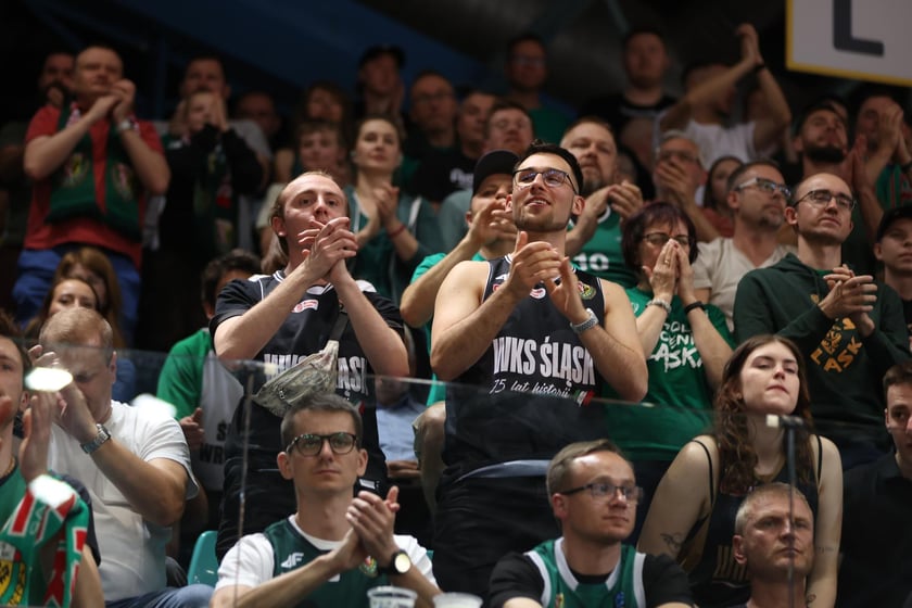 Śląsk Wrocław - Stal Ostrów Wielkopolski, 9 maja 2024, hala Orbita