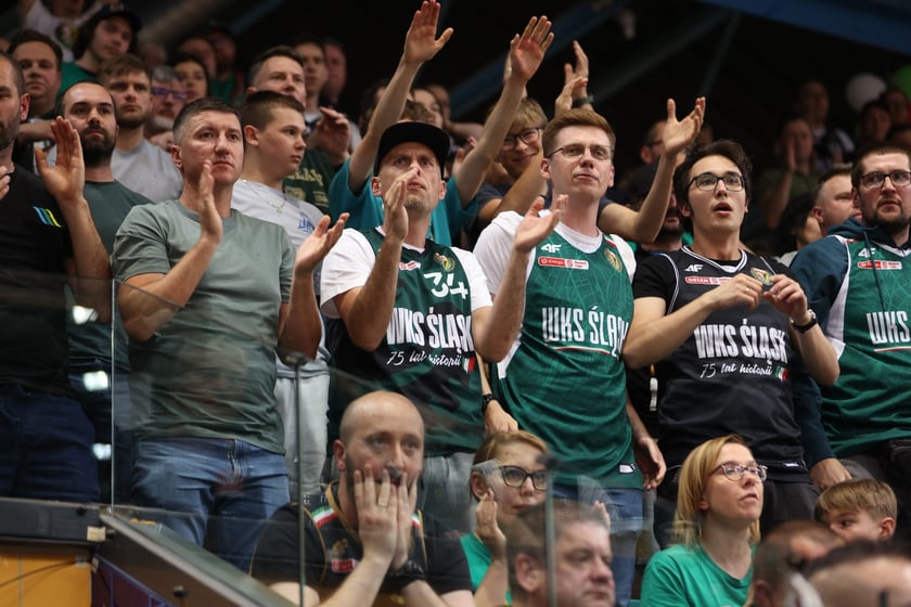 Śląsk Wrocław - Stal Ostrów Wielkopolski, 9 maja 2024, hala Orbita