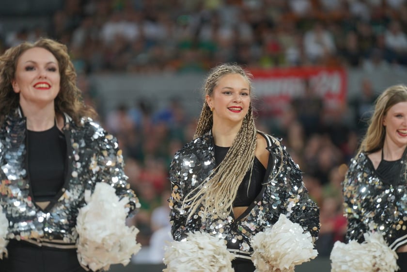 Mecz Śląska Wrocław z Treflem Sopot w Hali Stulecia.