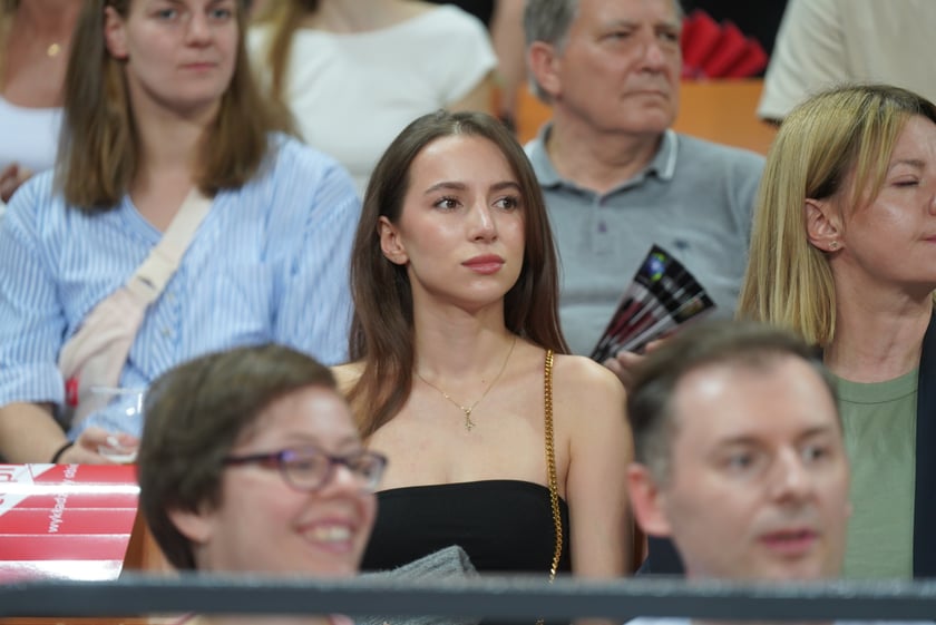 Mecz Śląska Wrocław z Treflem Sopot w Hali Stulecia.