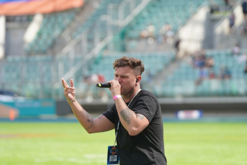 Mecz Panthers Wrocław - Berlin Thunder na Tarczyński Arenie i kibice - 26 maja