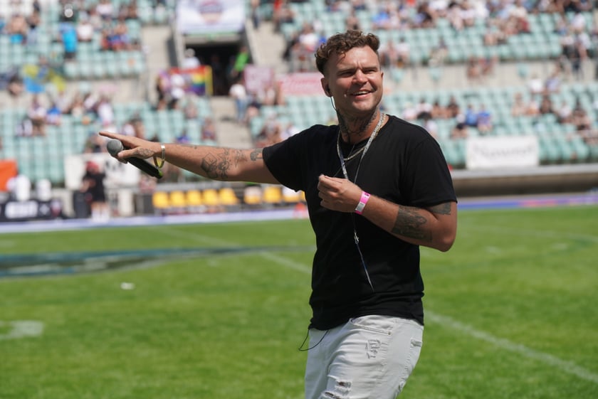 Mecz Panthers Wrocław - Berlin Thunder na Tarczyński Arenie i kibice - 26 maja