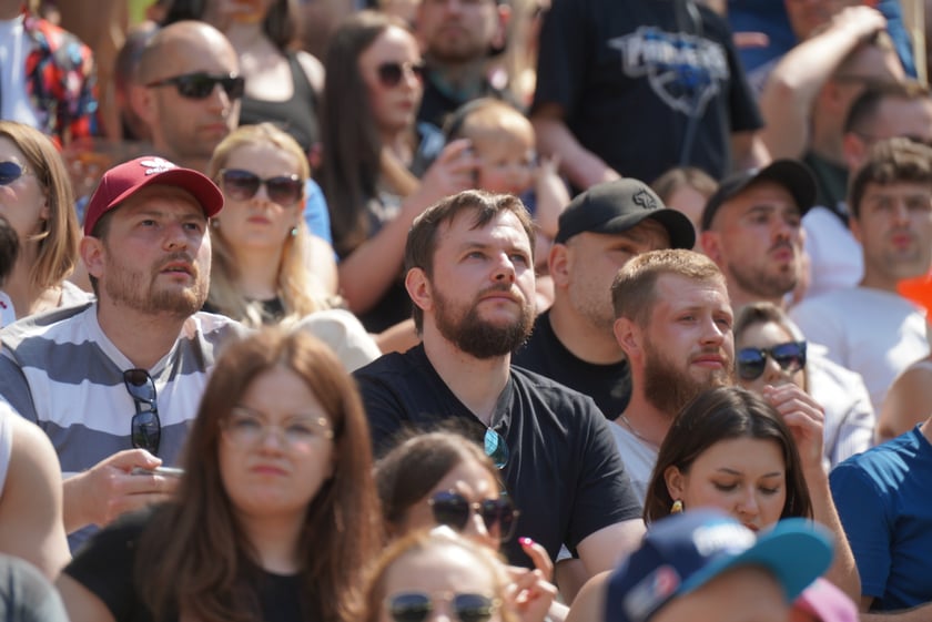 Mecz Panthers Wrocław - Berlin Thunder na Tarczyński Arenie i kibice - 26 maja
