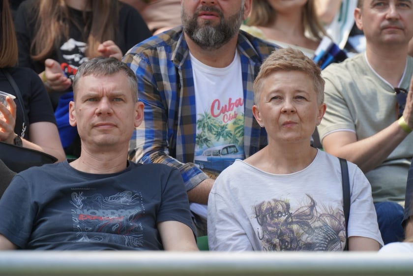 Mecz Panthers Wrocław - Berlin Thunder na Tarczyński Arenie i kibice - 26 maja