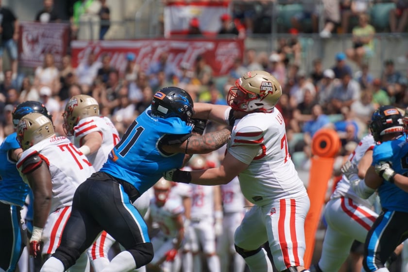 Mecz Panthers Wrocław - Berlin Thunder na Tarczyński Arenie i kibice - 26 maja