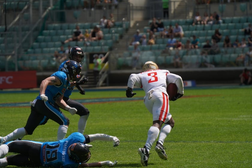 Mecz Panthers Wrocław - Berlin Thunder na Tarczyński Arenie i kibice - 26 maja