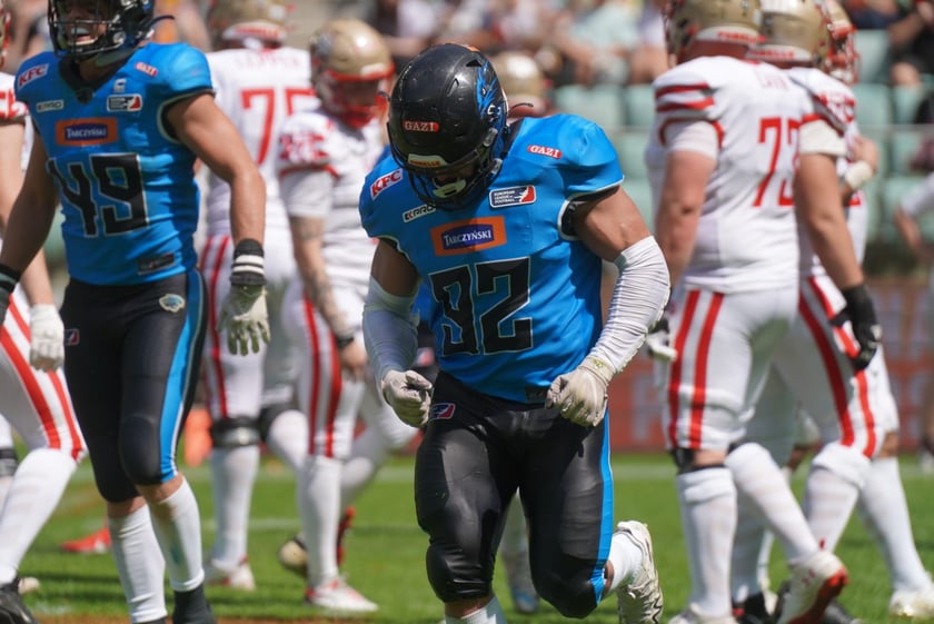 Mecz Panthers Wrocław - Berlin Thunder na Tarczyński Arenie i kibice - 26 maja