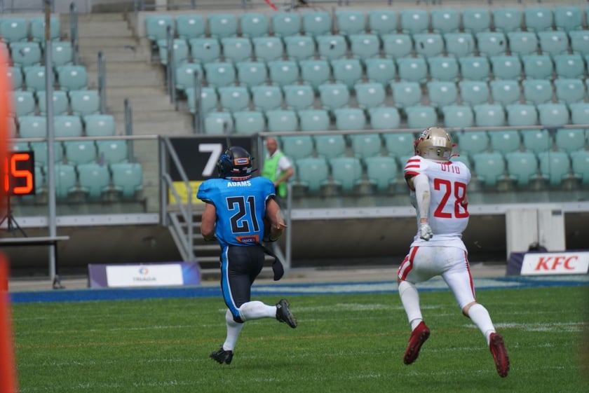 Mecz Panthers Wrocław - Berlin Thunder na Tarczyński Arenie i kibice - 26 maja