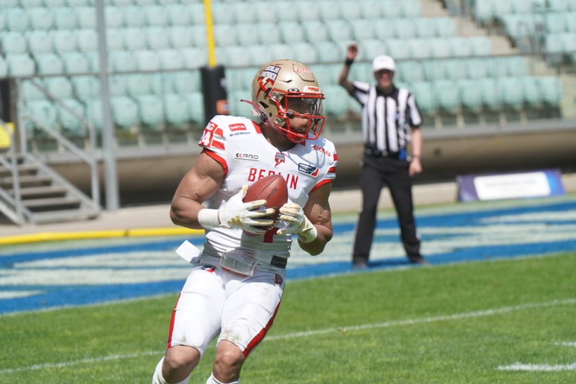 Mecz Panthers Wrocław - Berlin Thunder na Tarczyński Arenie i kibice - 26 maja