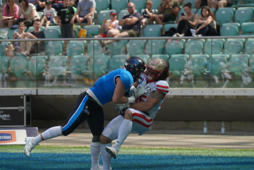 Mecz Panthers Wrocław - Berlin Thunder na Tarczyński Arenie i kibice - 26 maja