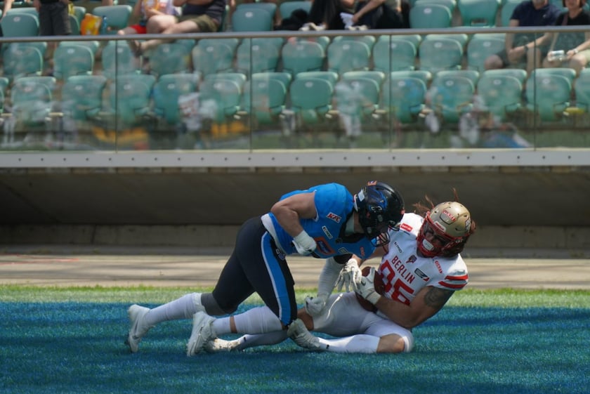 Mecz Panthers Wrocław - Berlin Thunder na Tarczyński Arenie i kibice - 26 maja