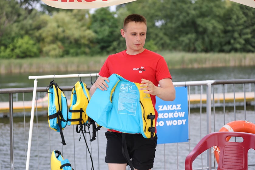 Wrocławianie na kąpielisku Morskie Oko, 30 czerwca 2024