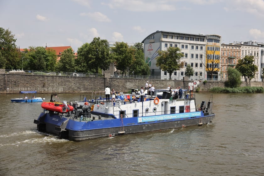 Parada statków na Dniu Marynarza Rzecznego, 30 czerwca 2024