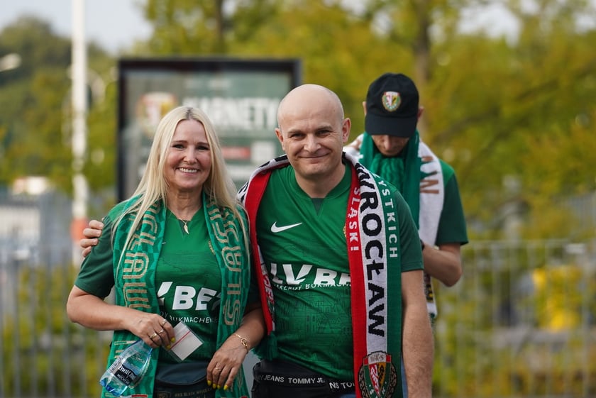 Kibice w drodze na mecz