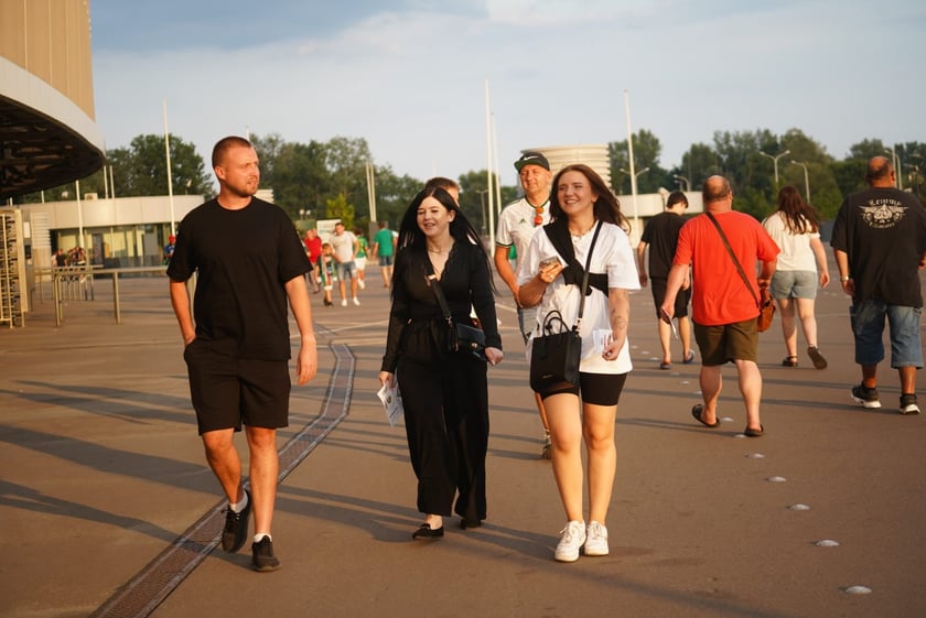 Kibice w drodze na mecz
