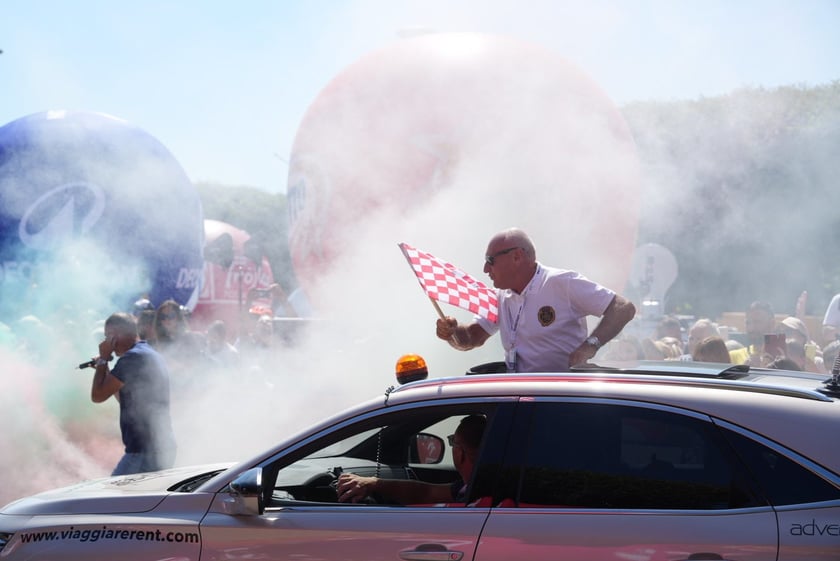 Start przejazdu honorowego (12.08.2024)