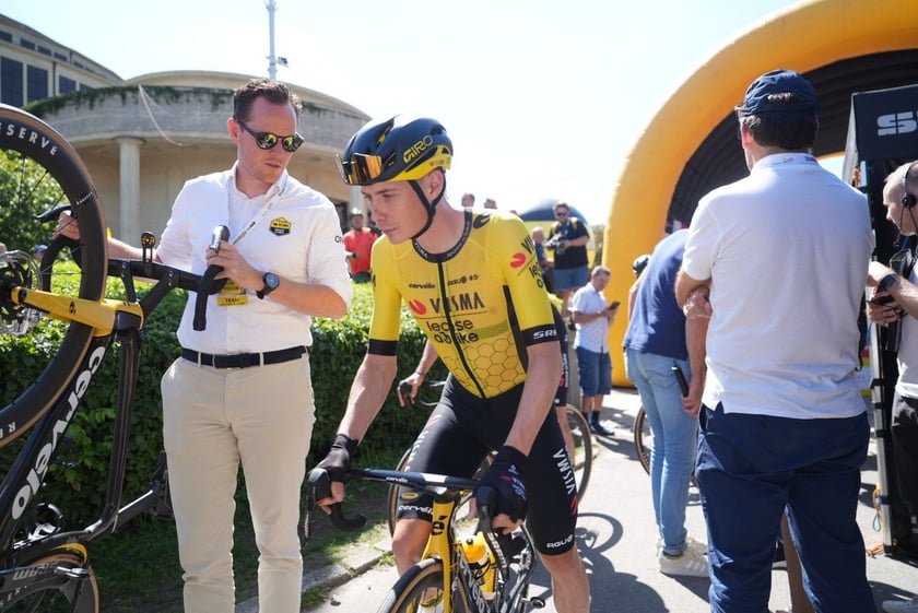 Start przejazdu honorowego (12.08.2024)