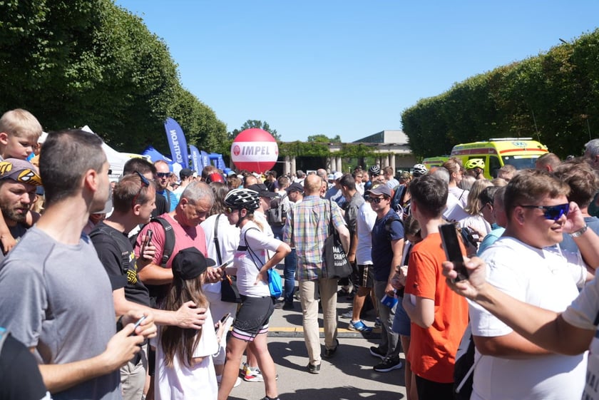 Start przejazdu honorowego (12.08.2024)