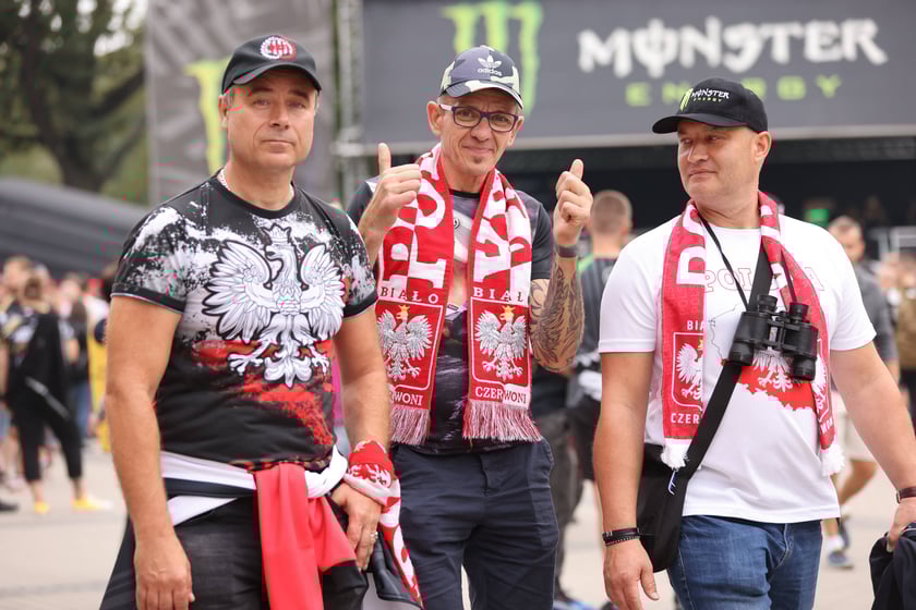 Żużel na Olimpijskim. Na zdjęciu kibice