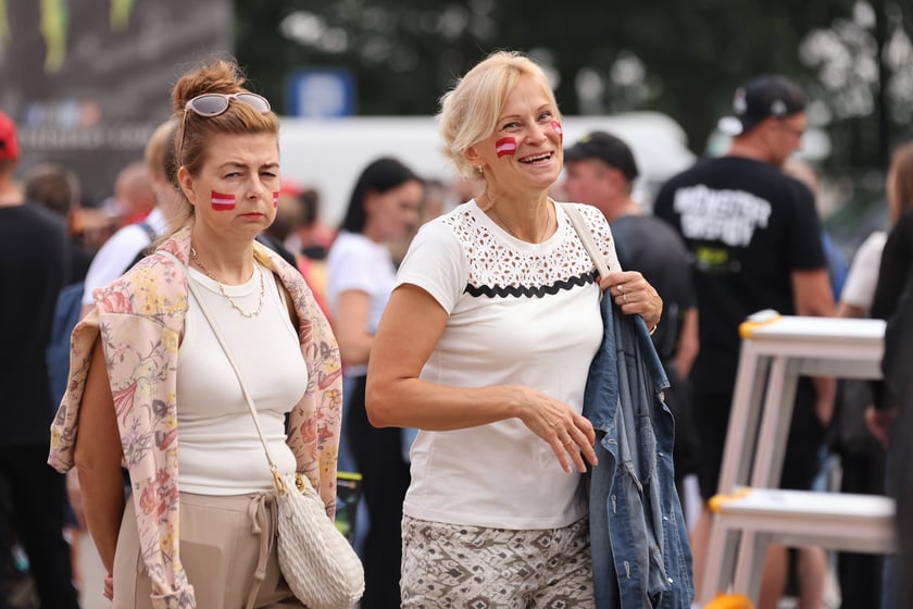 Żużel na Olimpijskim. Na zdjęciu kibice
