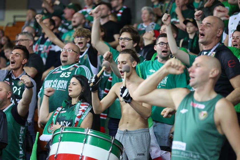 Śląsk Wrocław vs. King Szczecin w Hali Stulecia 25 października