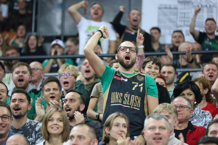 Śląsk Wrocław vs. King Szczecin w Hali Stulecia 25 października