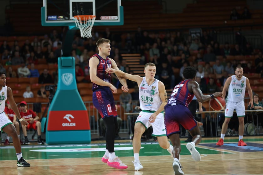 Śląsk Wrocław vs. King Szczecin w Hali Stulecia 25 października