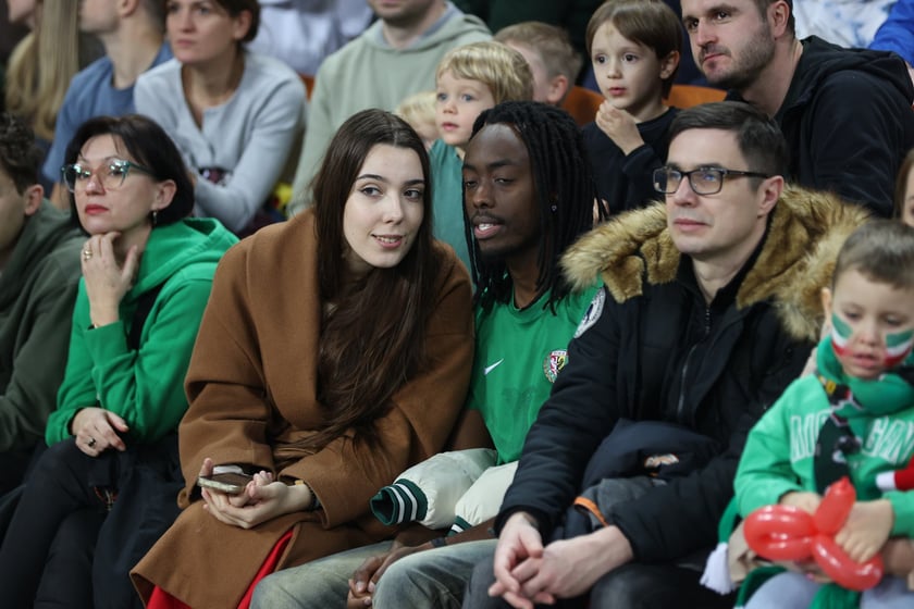 Meczu koszykówki w Hali Stulecia: Śląsk Wrocław - Legia Warszawa