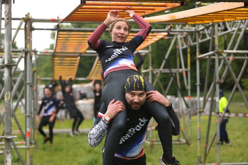 Uczestnicy Survival Race Wrocław 2025