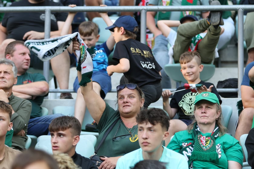 Mecz Śląsk-Wrocław vs Wieczysta Krak&oacute;w. Remis, a kibice na medal
