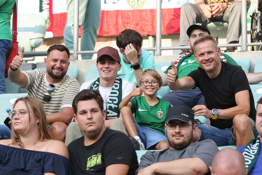 Mecz Śląsk-Wrocław vs Wieczysta Krak&oacute;w. Remis, a kibice na medal