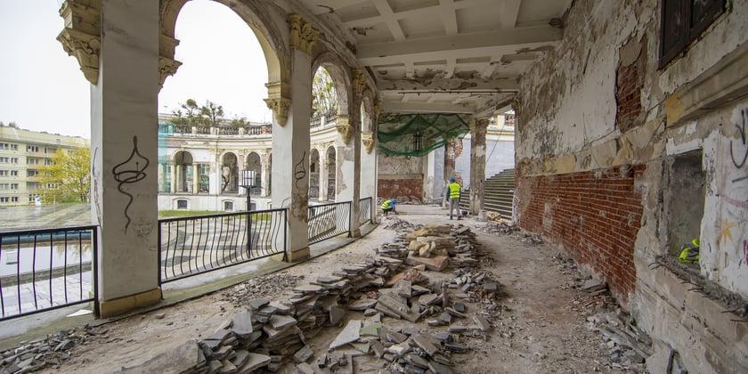 Ruszył remont Bastionu Sakwowego