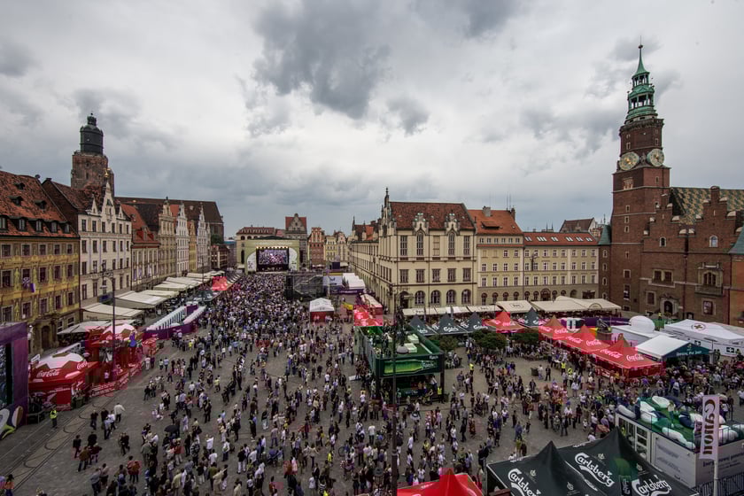 Euro 2012 we Wrocławiu, kibice, mecze, stadion, Rynek