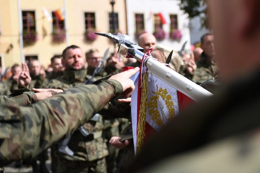 Uroczysta przysięga nowych terytorialsów odbyła się w ten weekend