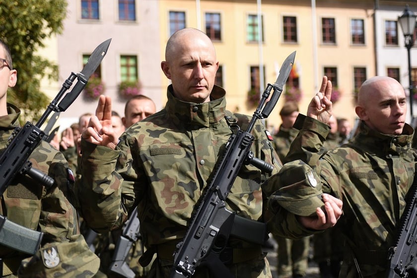 Uroczysta przysięga nowych terytorialsów odbyła się w ten weekend