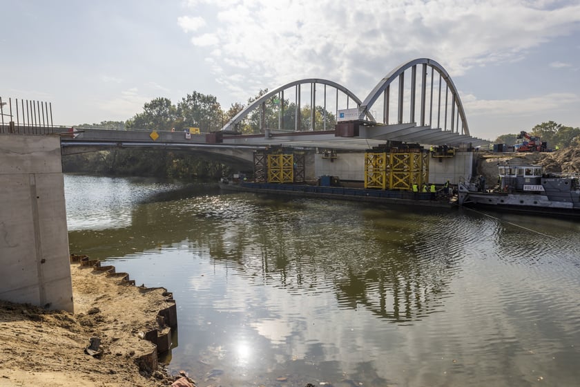 Most Chrobrego w piątek, 14 października