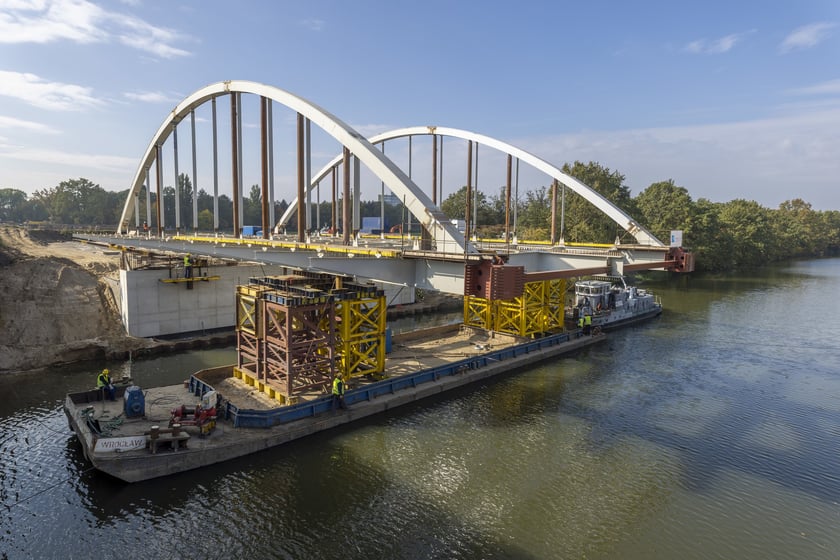 Most Chrobrego w piątek, 14 października